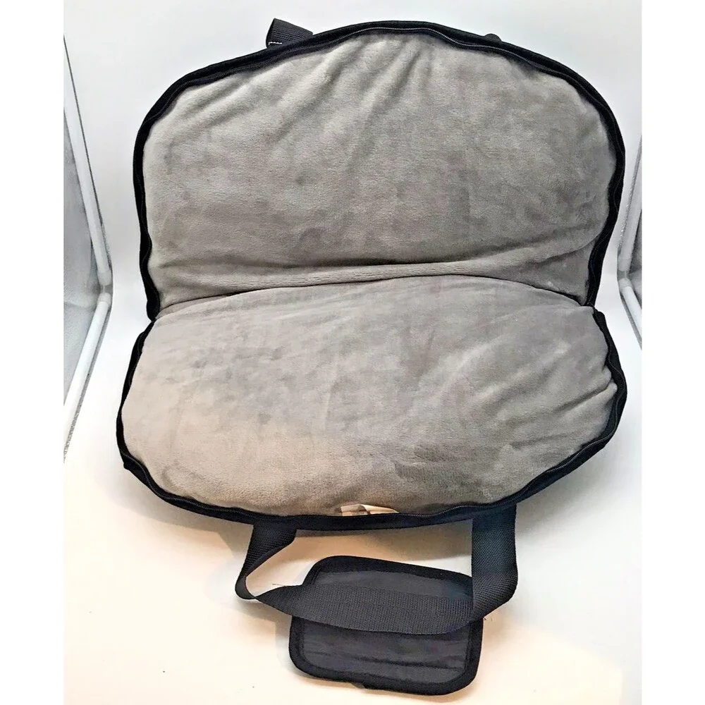 BLACK & DECKER Plush Zip Up Portable Pet Bed Small Dogs Handle Water Resistant